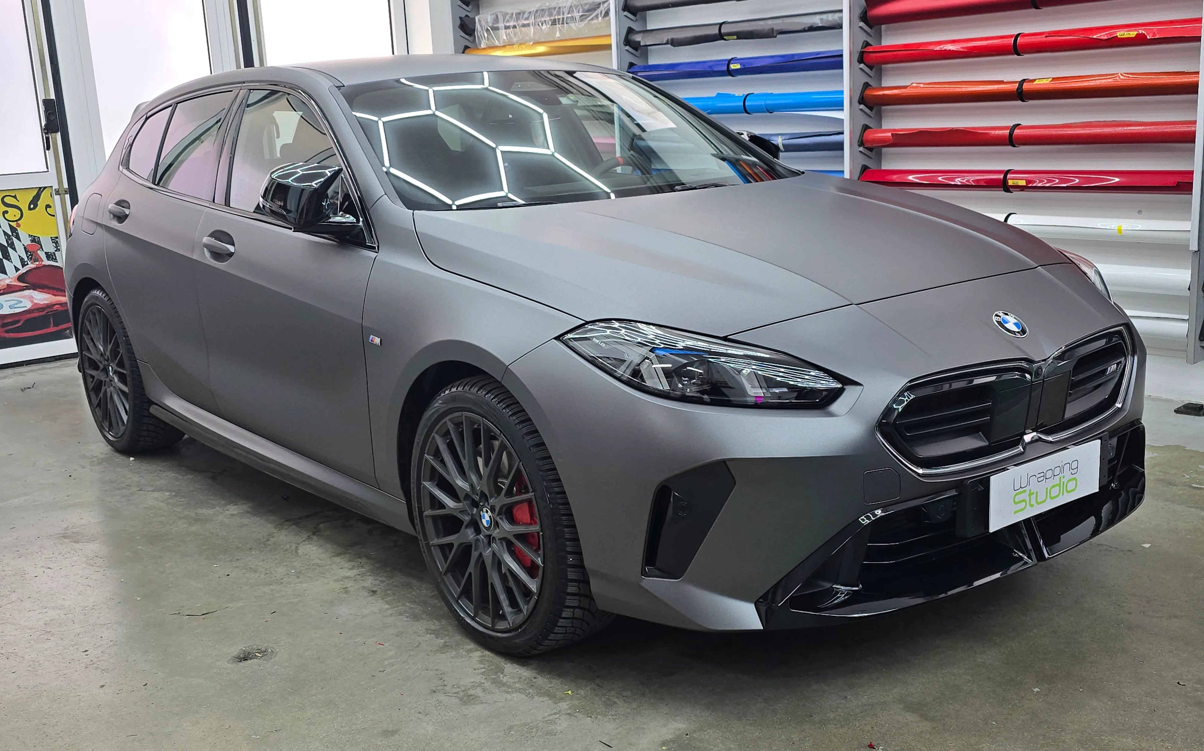 BMW M1 | Car Wrapping Matte Dark Grey